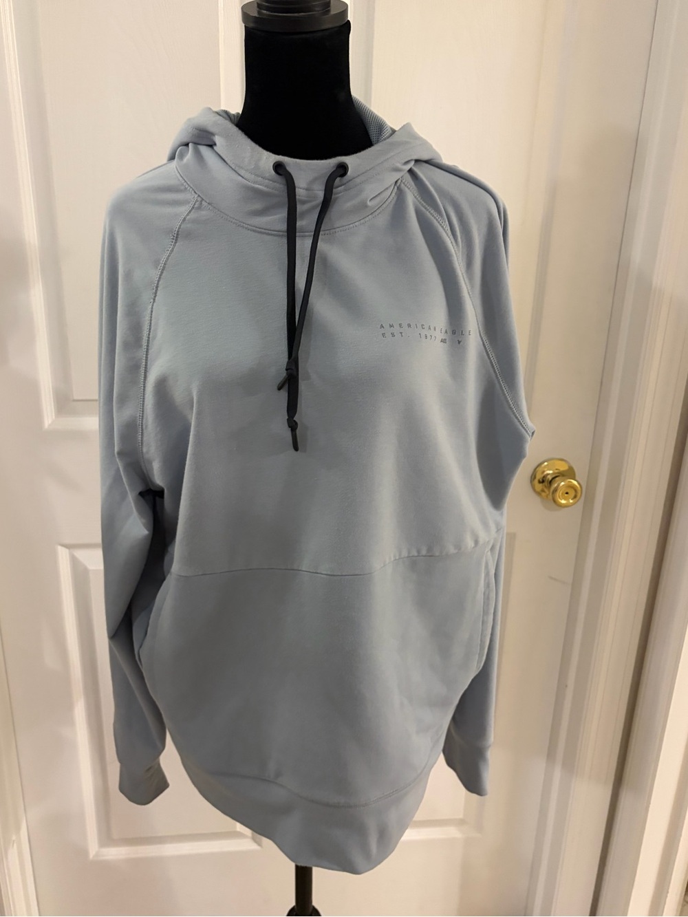 AE Active 24/7 Hoodie light blue kangaroo pocket‎ men’s medium